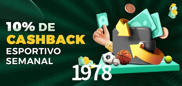 10% de bônus de cashback na 1978